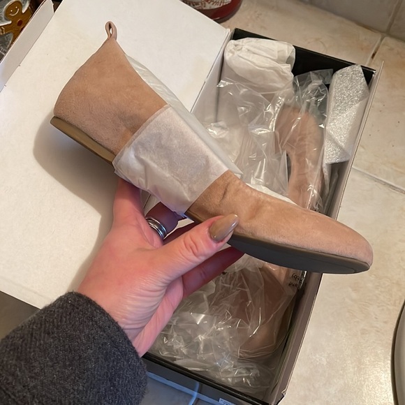 JCREW FACTORY- Anya suede ballet flat - NWT - Picture 6 of 9